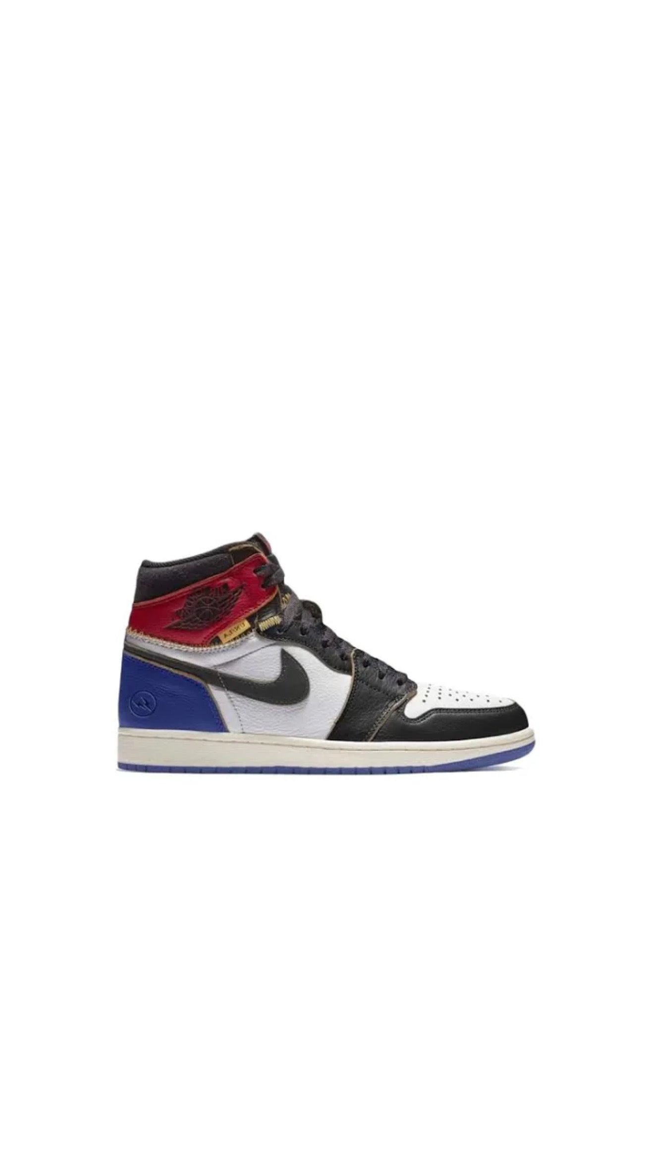 Jordan 1 Retro High OG SP Fragment x Union LA Varsity Red Sport Royal